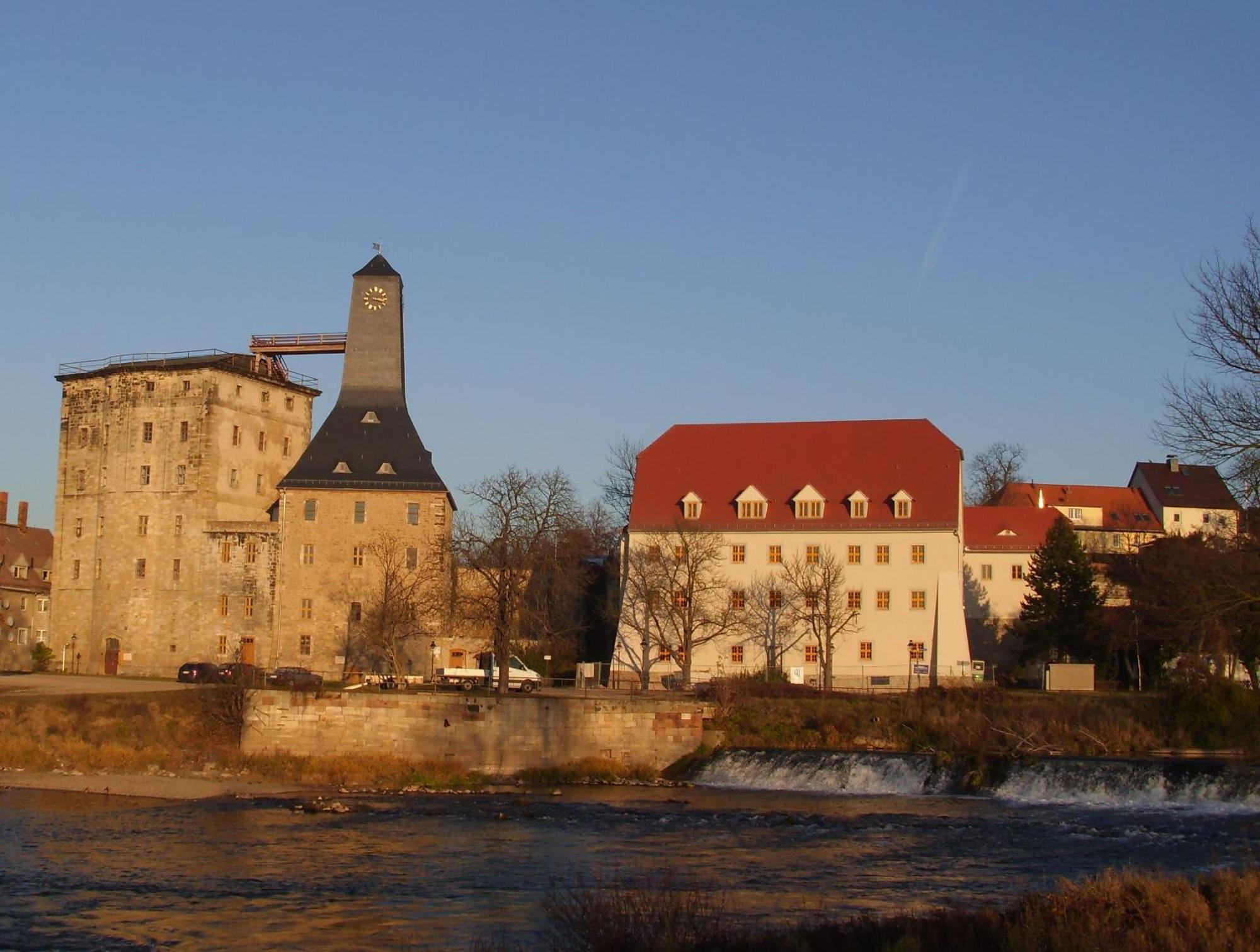 Hotel Altes Salzamt Bad Durrenberg Bagian luar foto